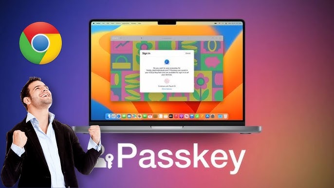 Google Chrome Introduces 'Passkeys'; Now You Can Login Without Passwords - YouTube