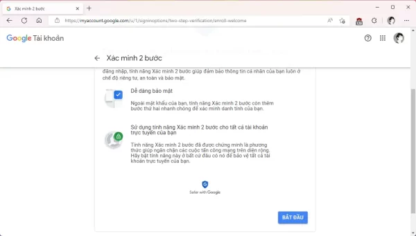 Cách bật, sử dụng Mật khẩu ứng dụng (App passwords) của Google 2